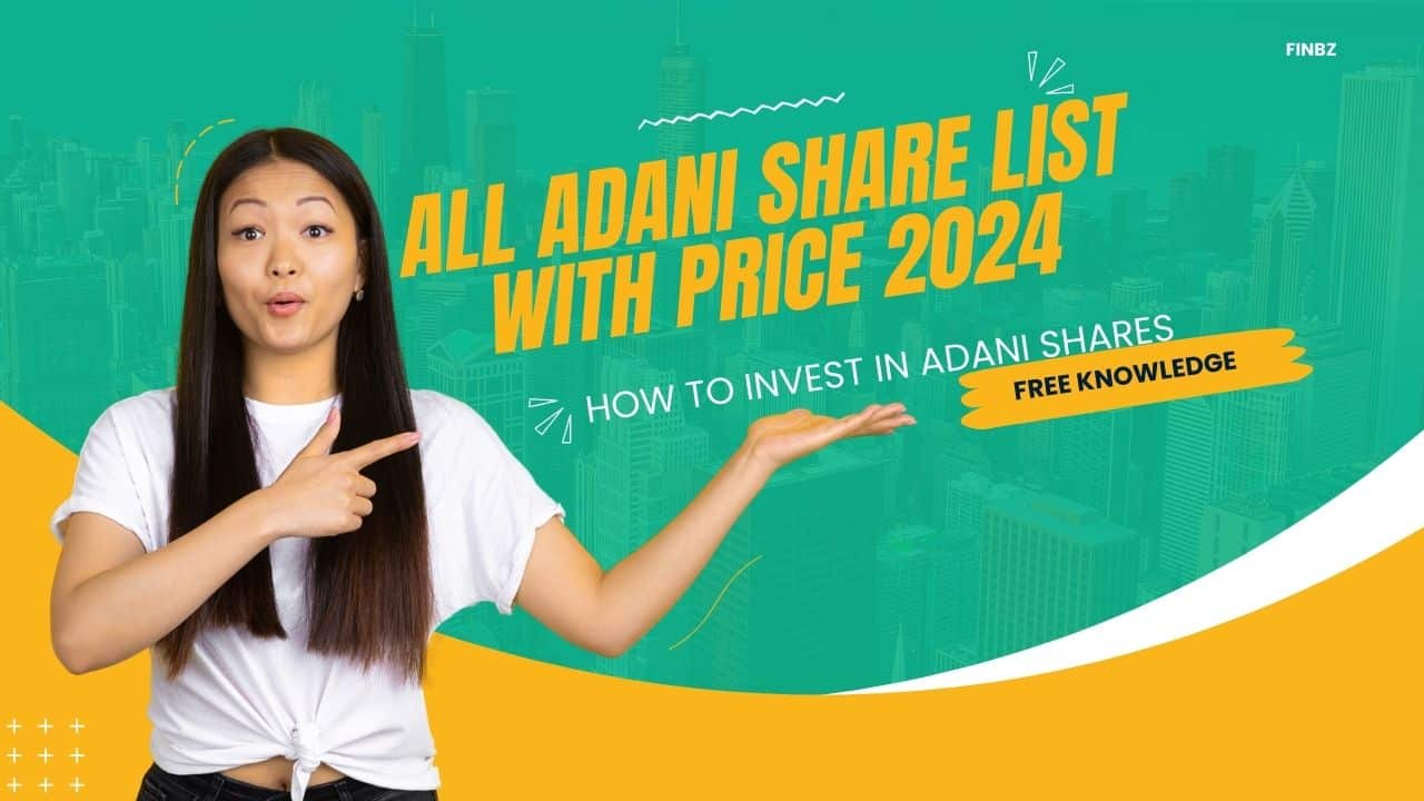 All adani share list with price 2024